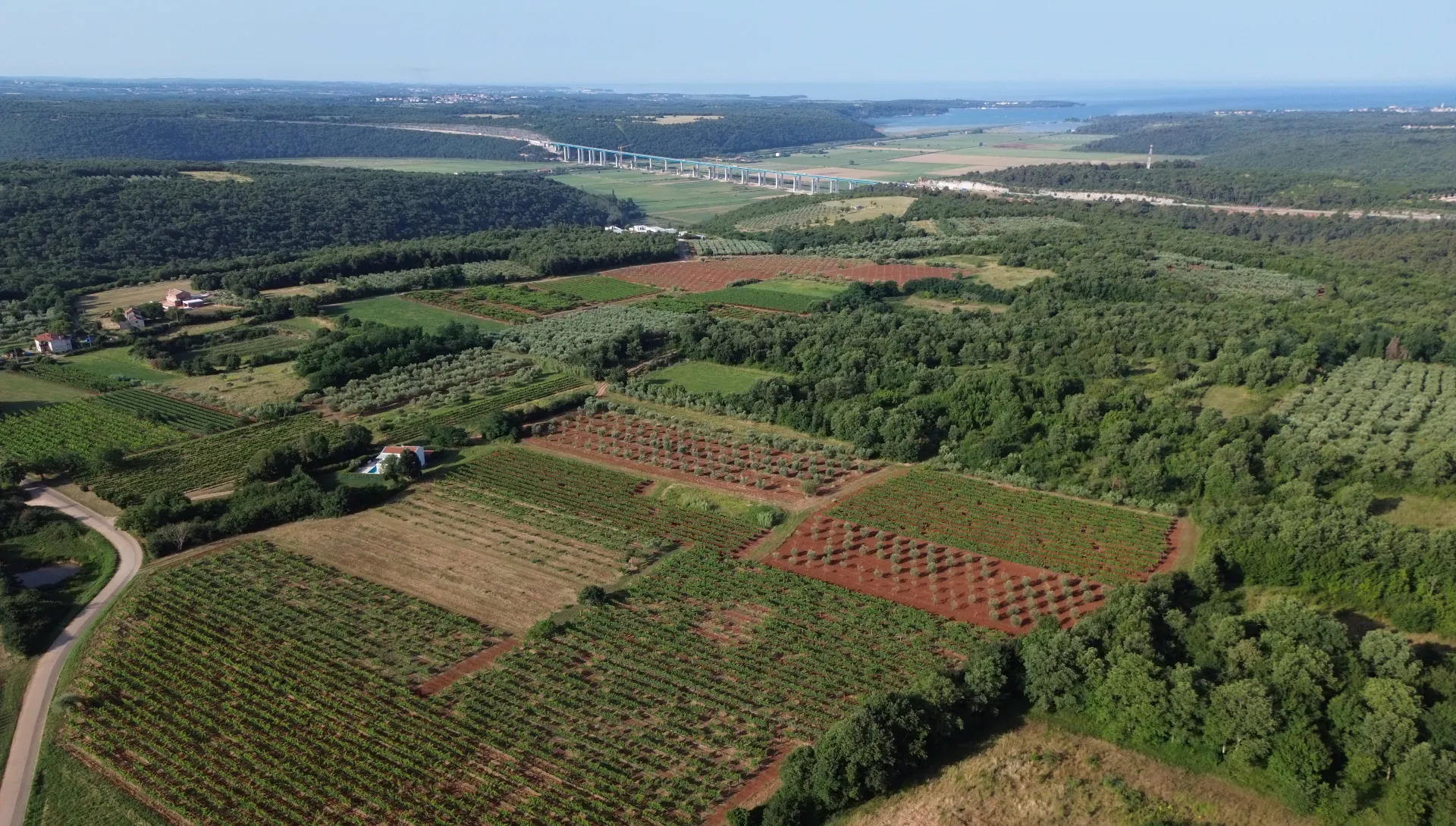 View of the sea near Villanova