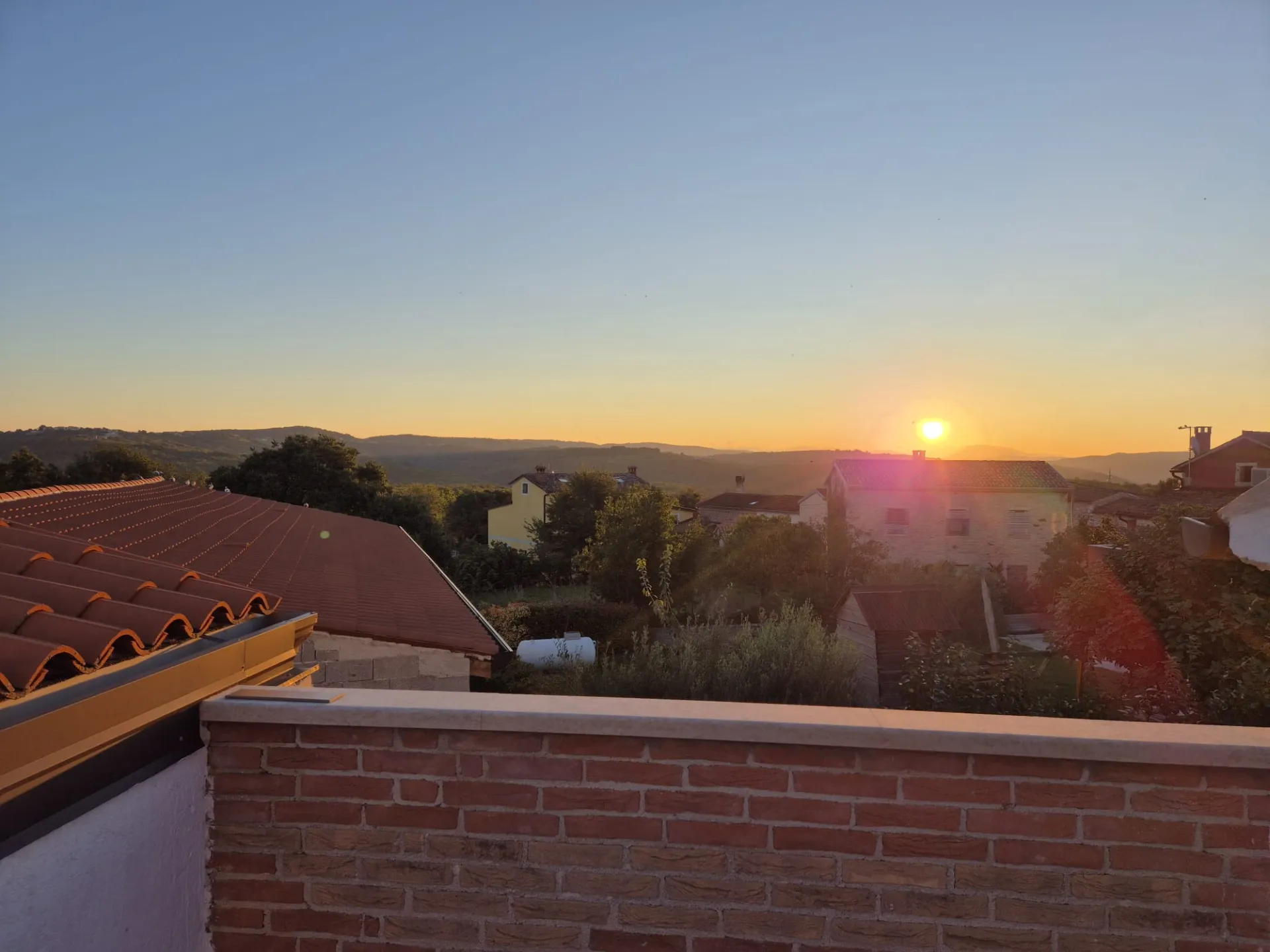 Private terrace connected to the bedroom